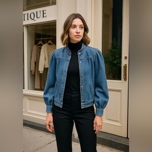 Vintage Latitudes Jean Jacket -Size L